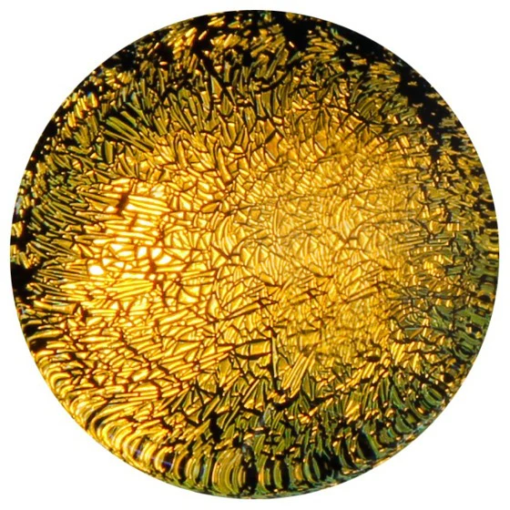 Crescent Dichroic Glass Hoop Weights - Image 19
