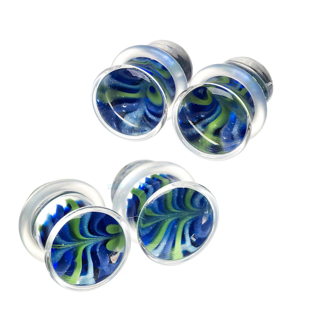 Glass Feather Plugs - Image 2