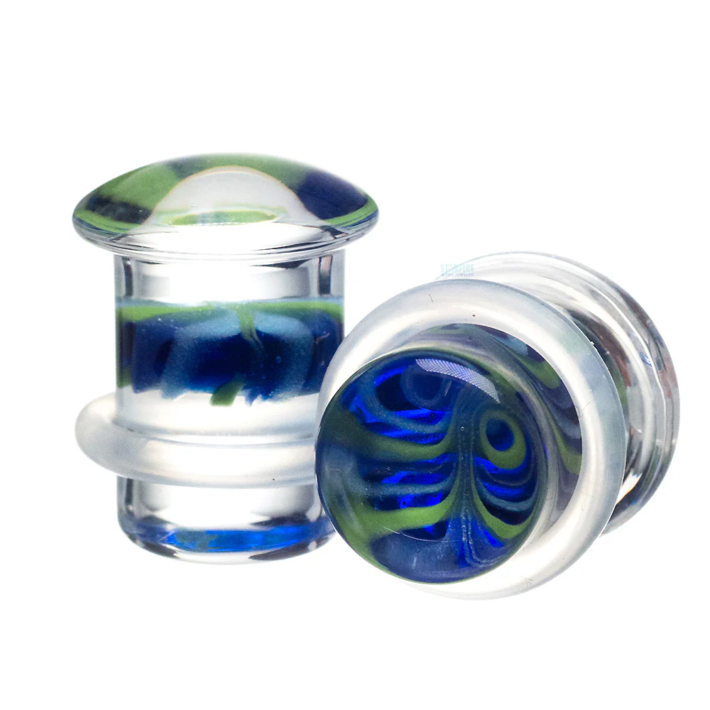 Glass Feather Plugs - Image 3