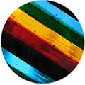 Glass Linear Plugs - Rainbow - Image 4