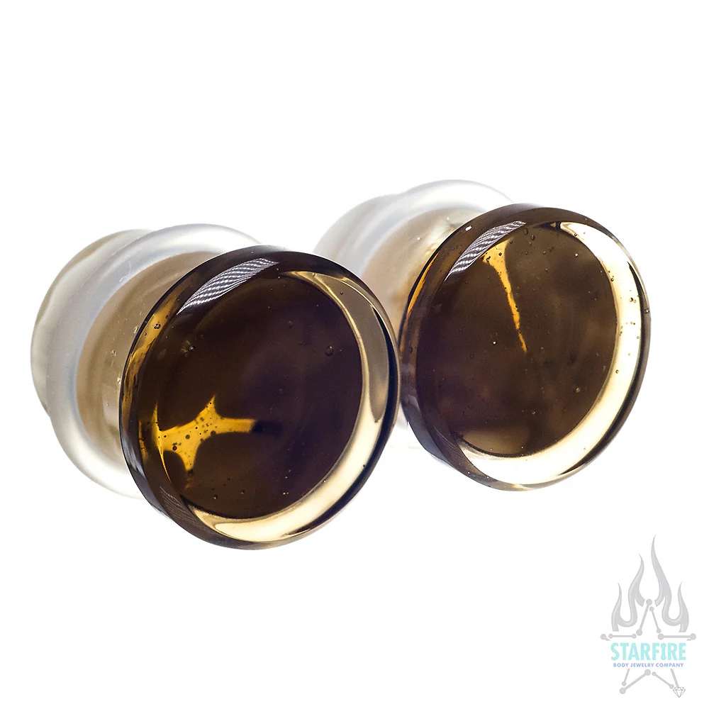 Glass Power Plugs - Bronze Ivory - Image 2