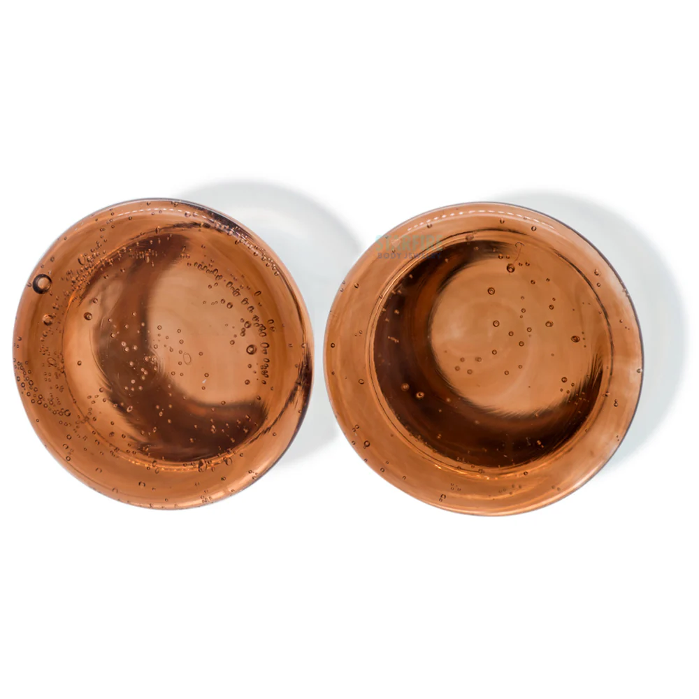 Glass Colorfront Plugs - Sienna - Image 4