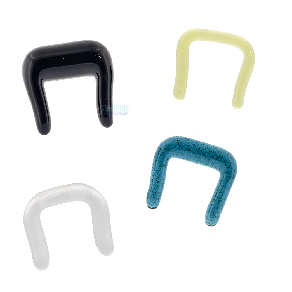 Glass Septum Retainer - Amber - Image 2