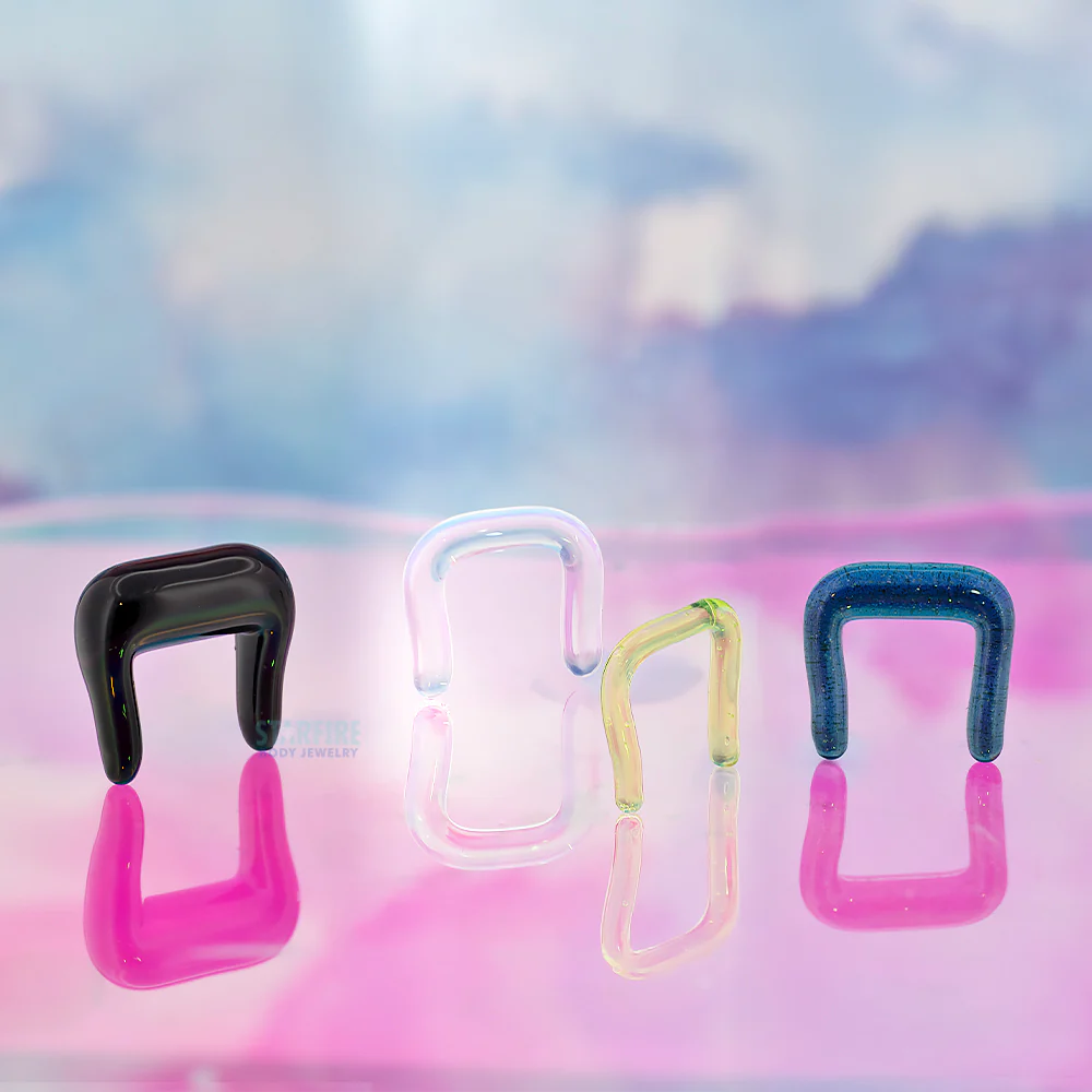Glass Septum Retainer - Black - Image 2