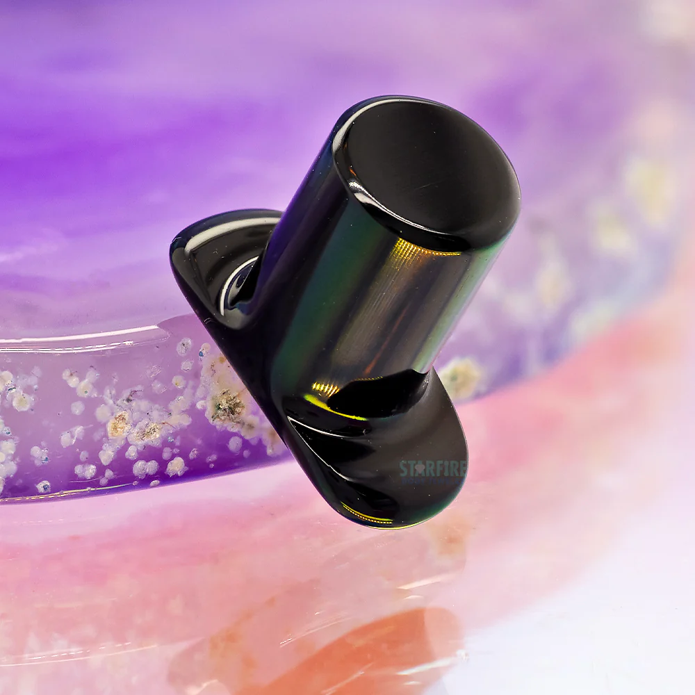 Simple Glass Labret - Black - Image 2