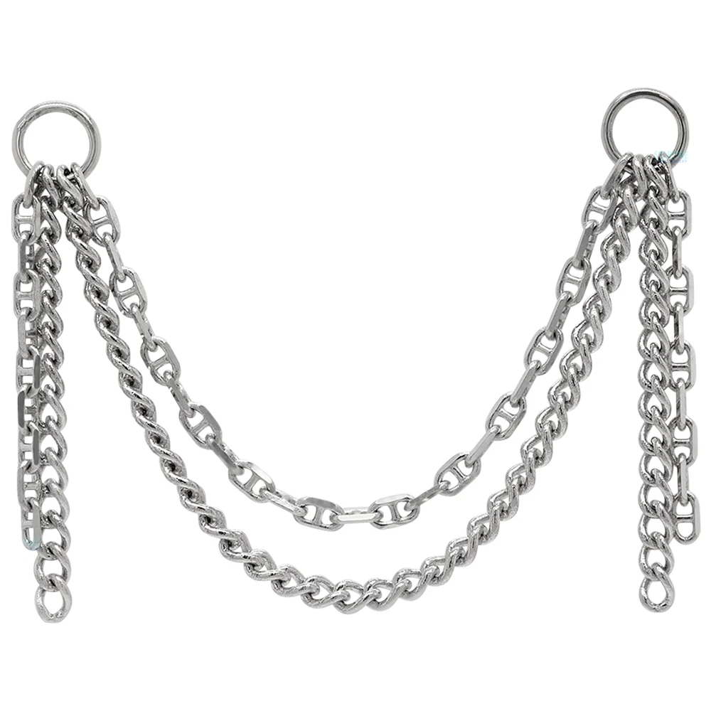 "Yomira" Chain Attachment in Gold - Image 2