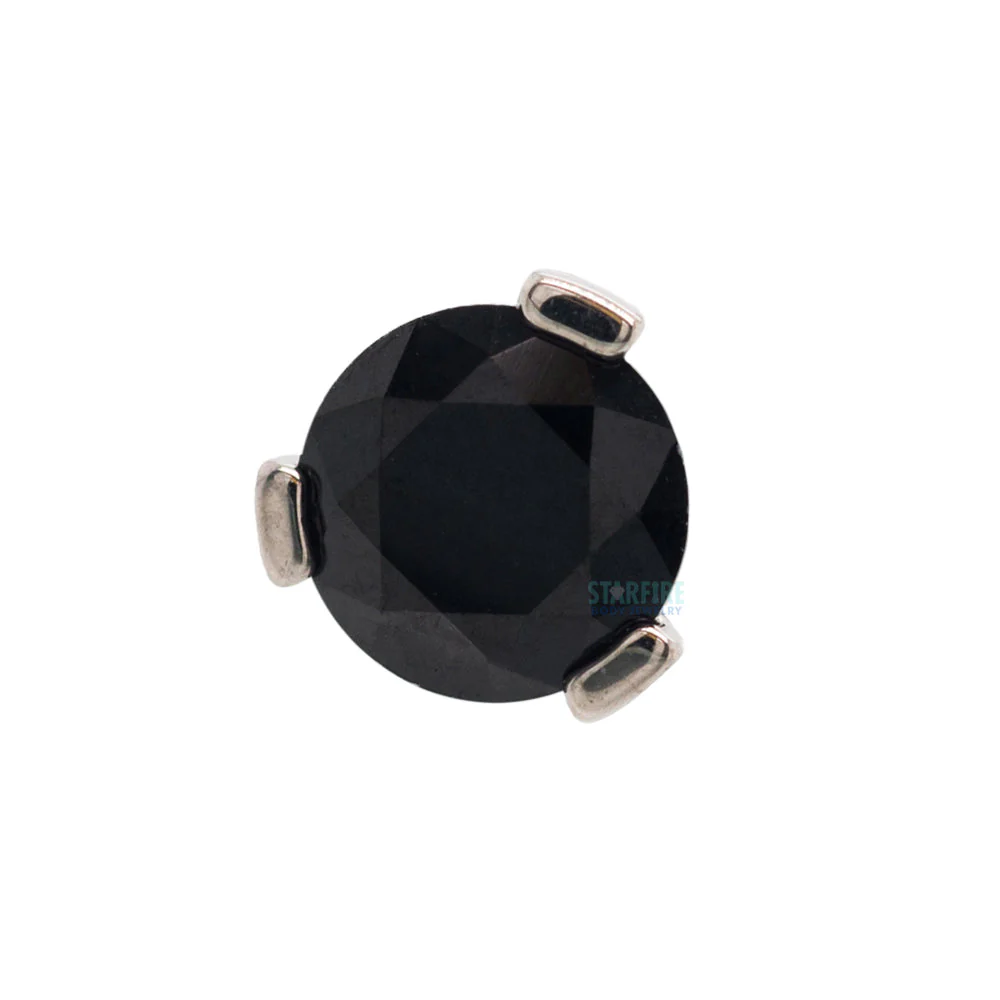 3 Prong-Set Threaded End with Faceted Gem - Image 18