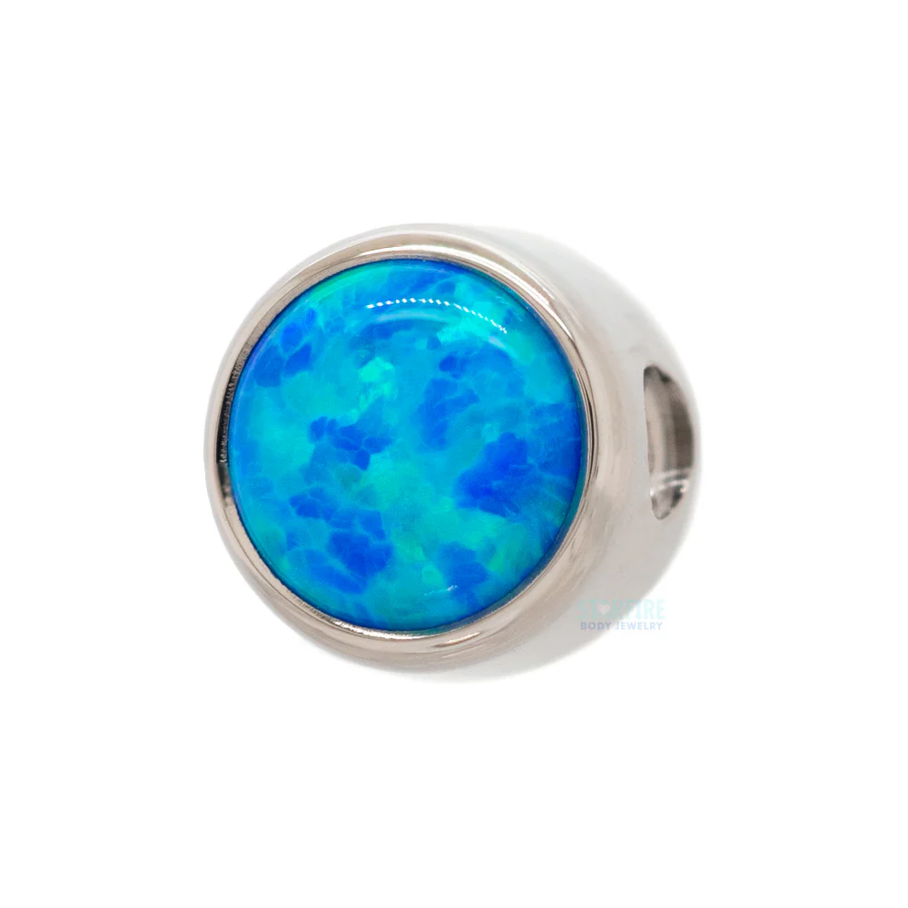 Bezel-Set Opal Captive Bead - Image 3
