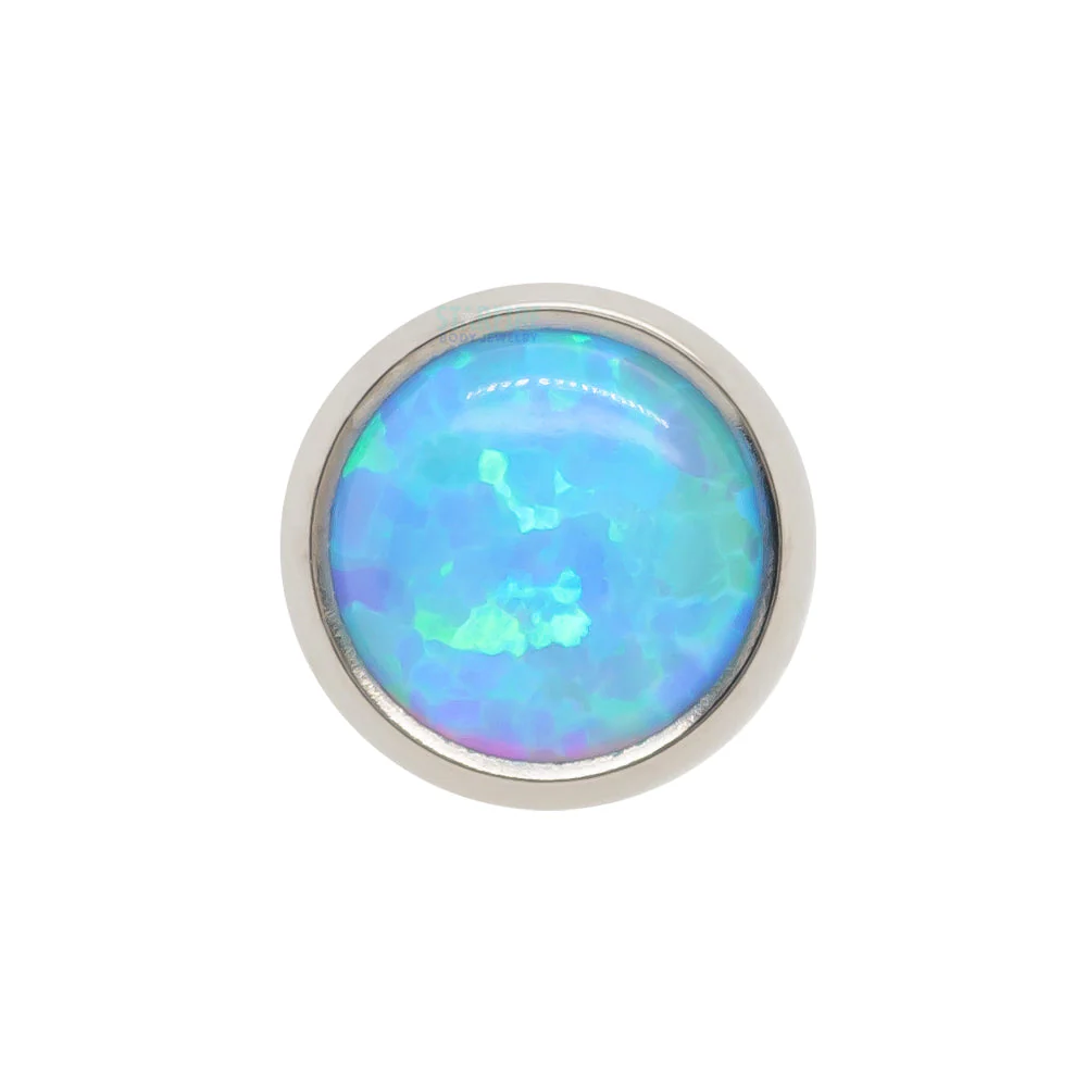 Bezel-Set Opal on Flatback - Image 10
