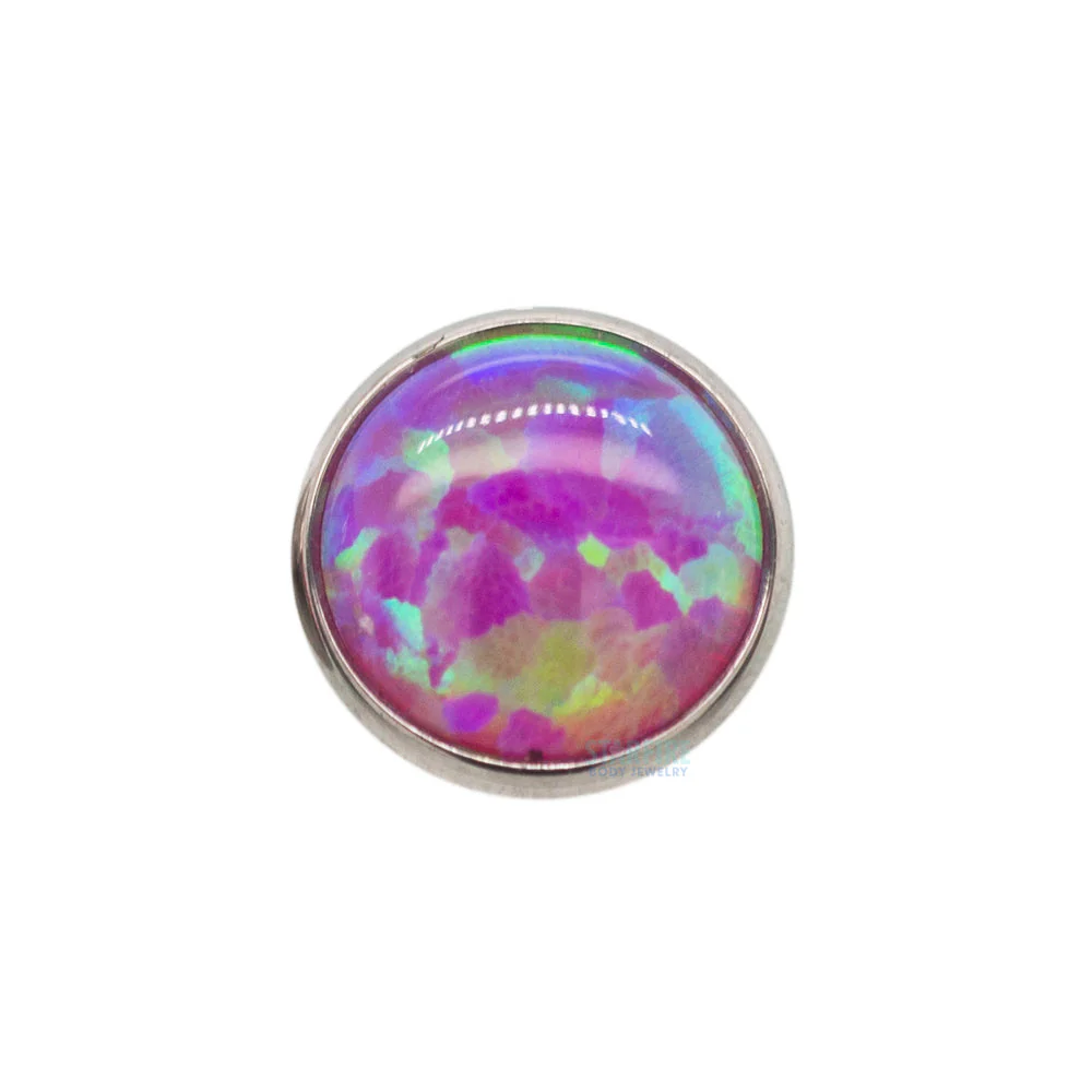 Bezel-Set Opal on Flatback - Image 11