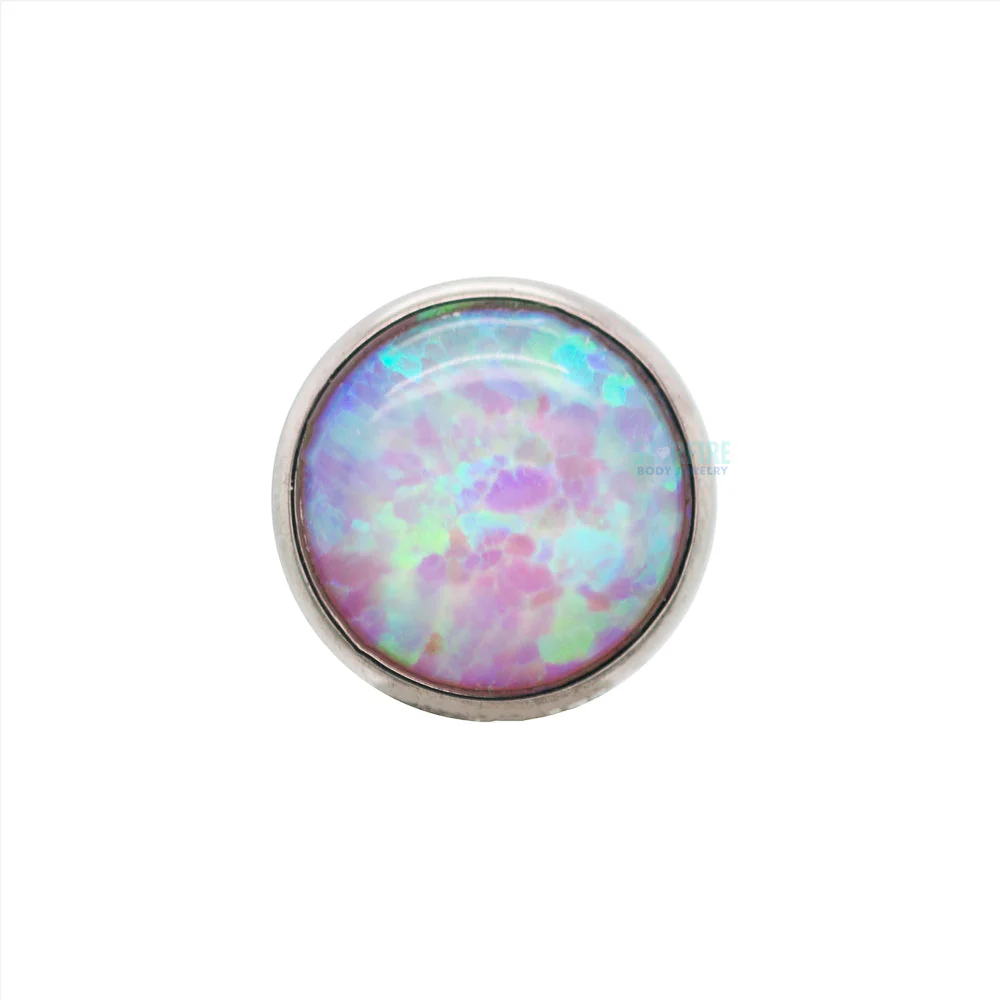 Bezel-Set Opal on Flatback - Image 12