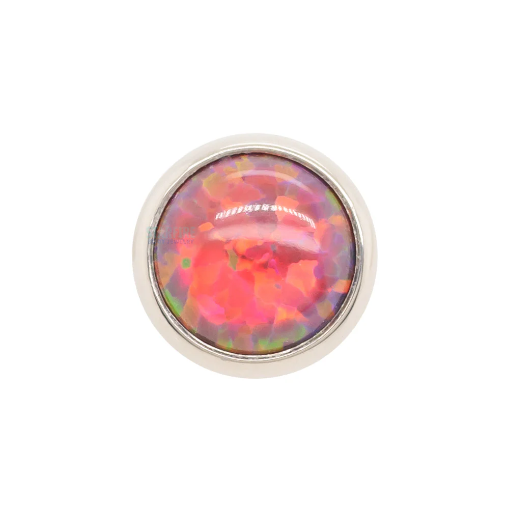 Bezel-Set Opal on Flatback - Image 13
