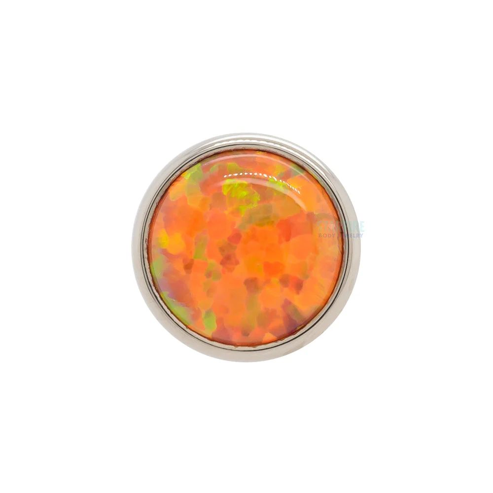 Bezel-Set Opal on Flatback - Image 14