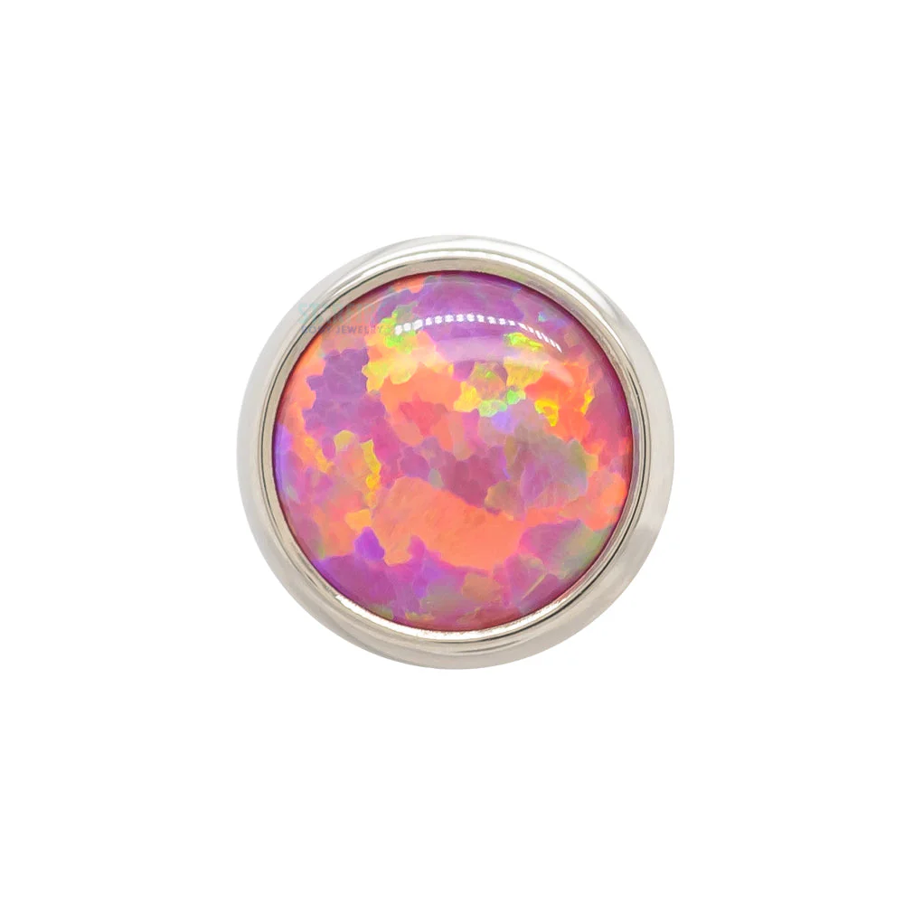 Bezel-Set Opal on Flatback - Image 19
