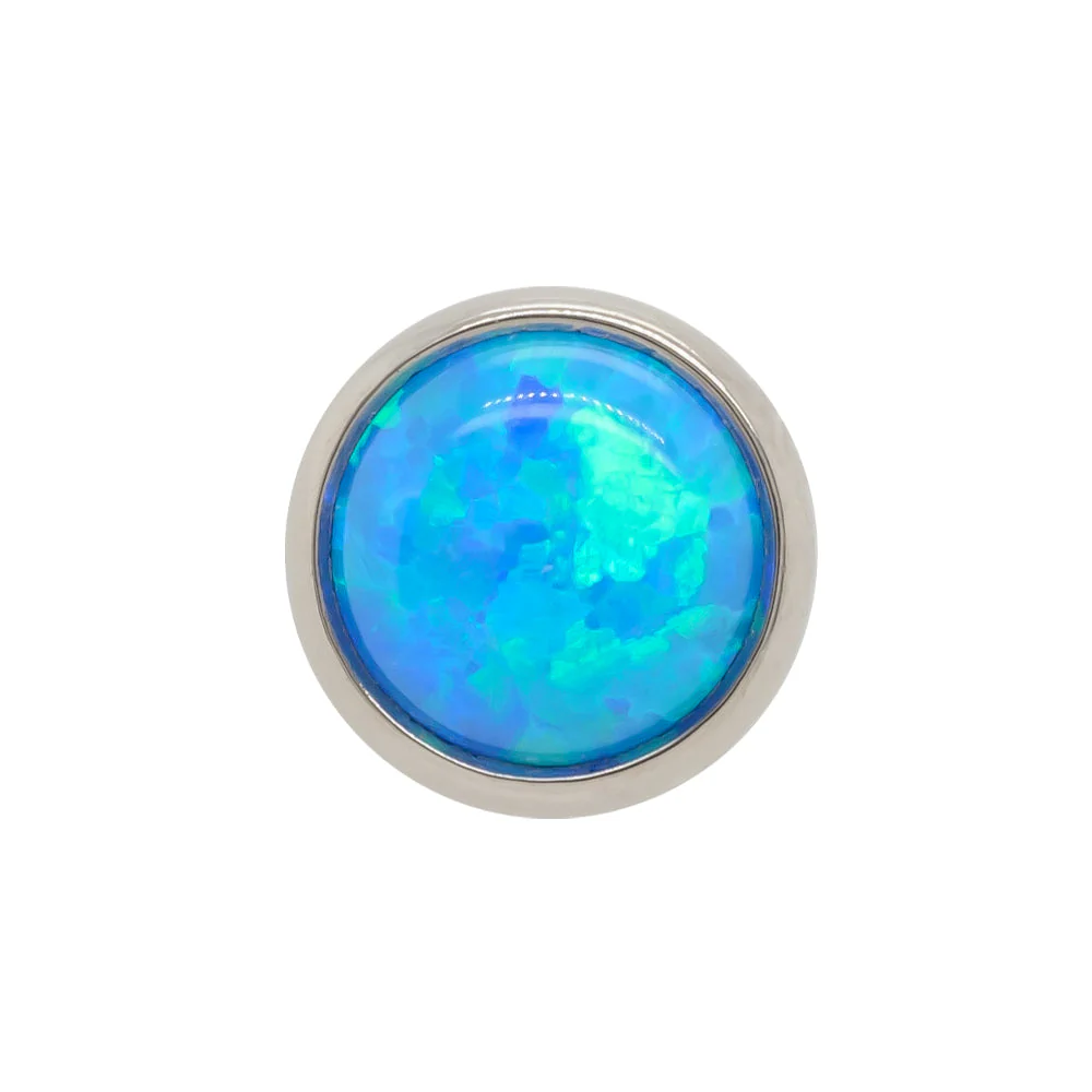 Bezel-Set Opal on Flatback - Image 6
