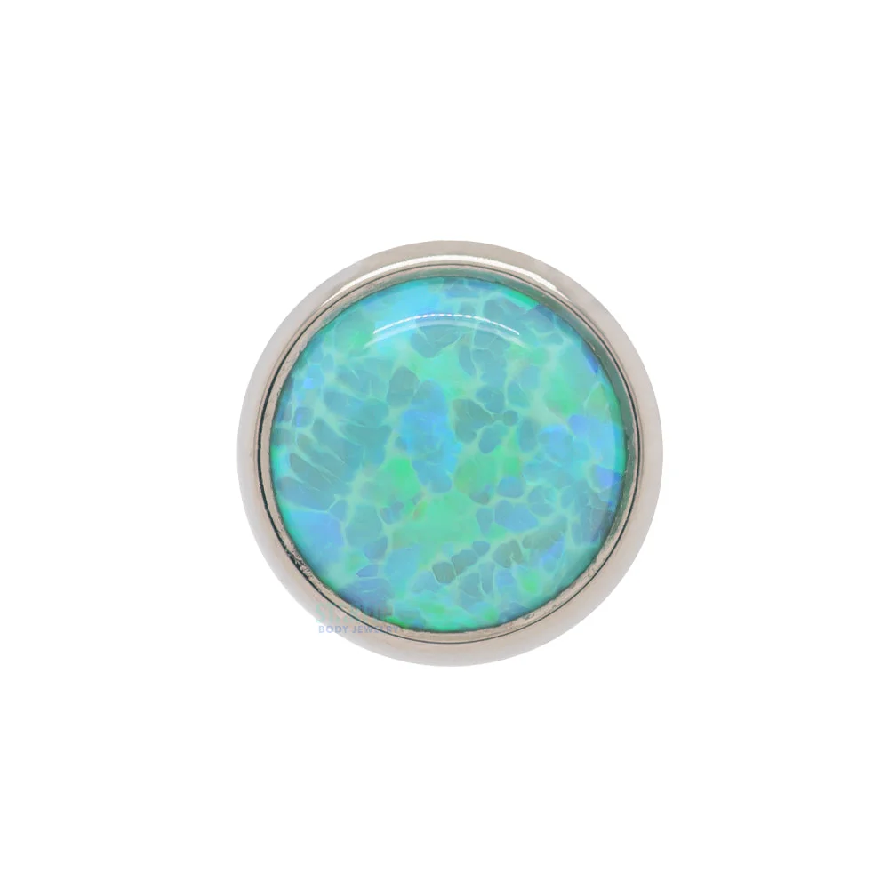 Bezel-Set Opal on Flatback - Image 9