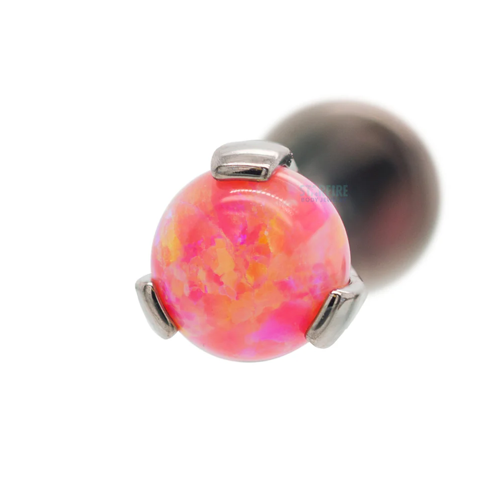 Opal Ball in Prong's on Flatback - Image 13
