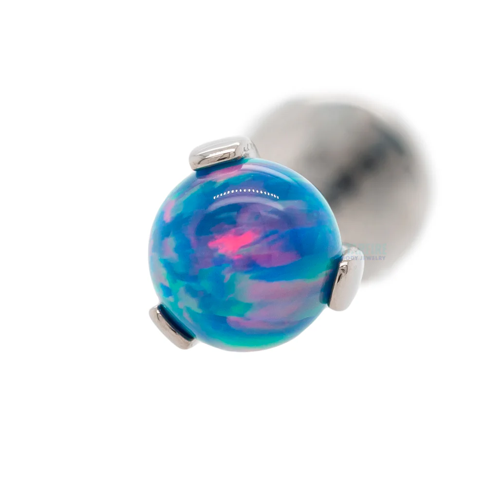 Opal Ball in Prong's on Flatback - Image 16