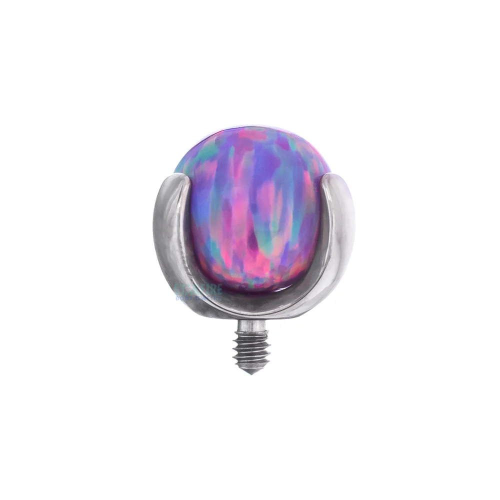 Opal Ball in Prong's Threaded End - Image 10