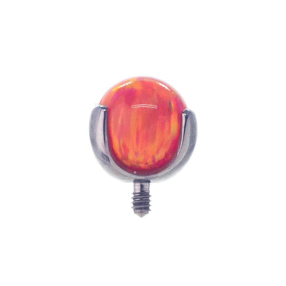 Opal Ball in Prong's Threaded End - Image 14