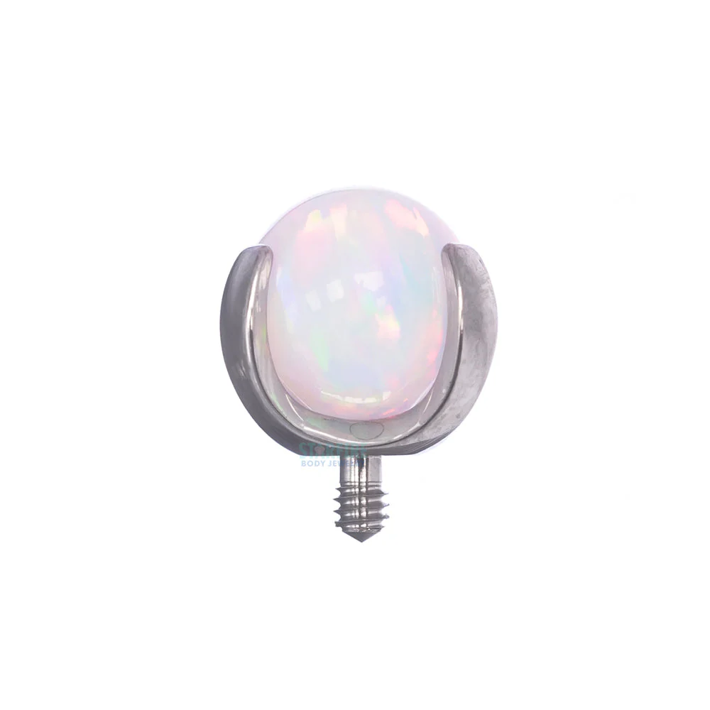 Opal Ball in Prong's Threaded End - Image 3