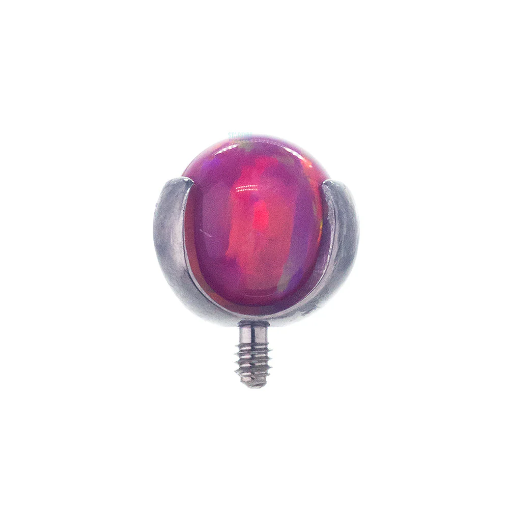 Opal Ball in Prong's Threaded End - Image 4