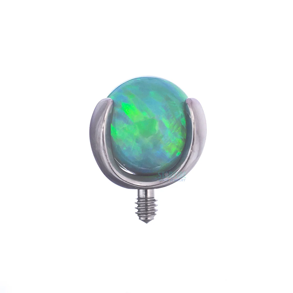 Opal Ball in Prong's Threaded End - Image 5