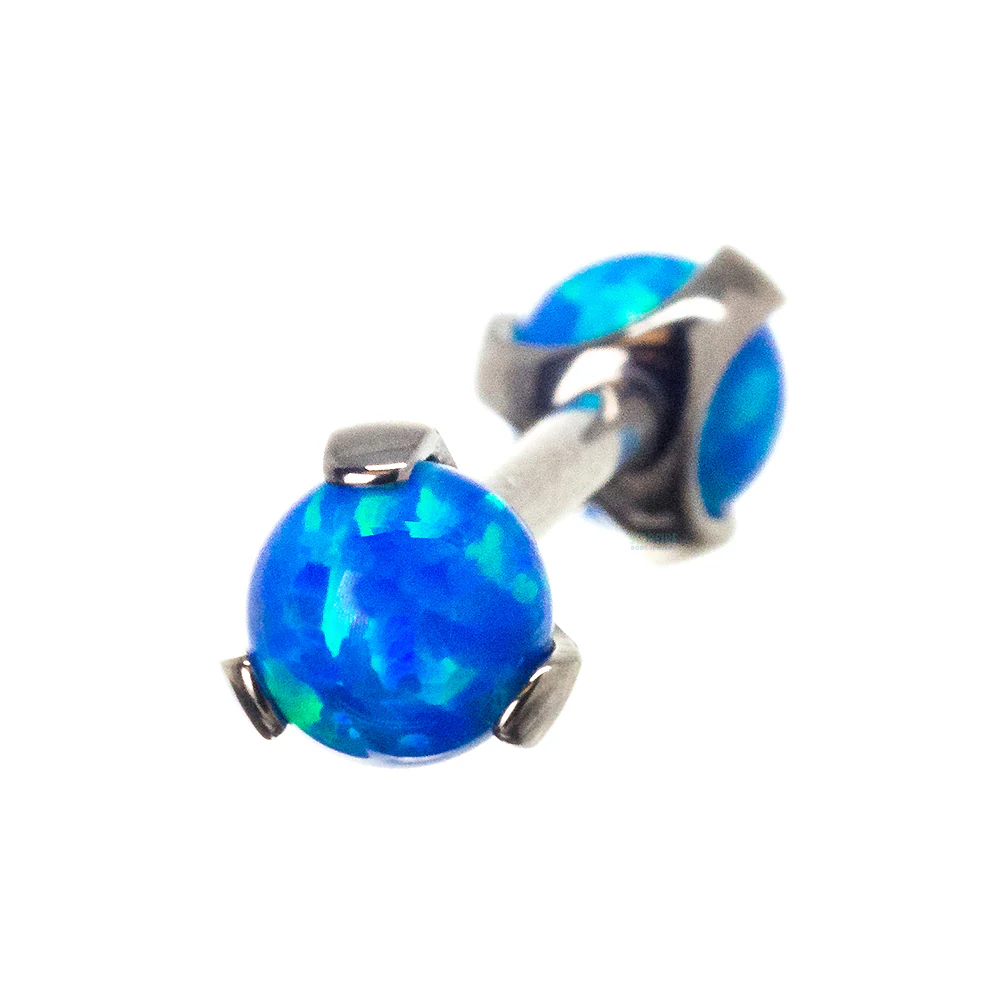 Opal Ball in Prong's Tongue Barbell - Image 18