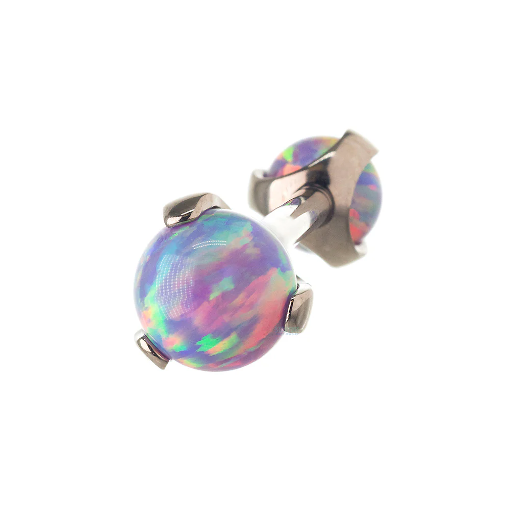 Opal Ball in Prong's Tongue Barbell - Image 20