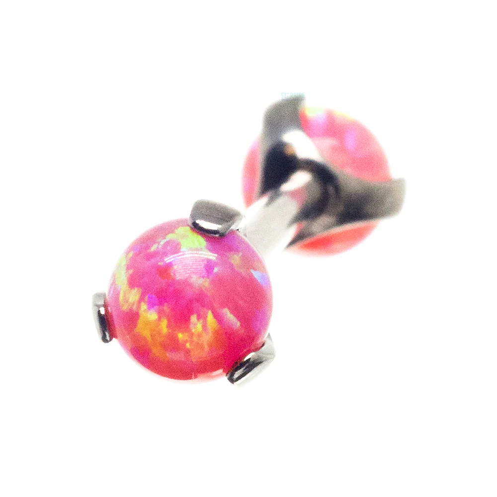 Opal Ball in Prong's Tongue Barbell - Image 24