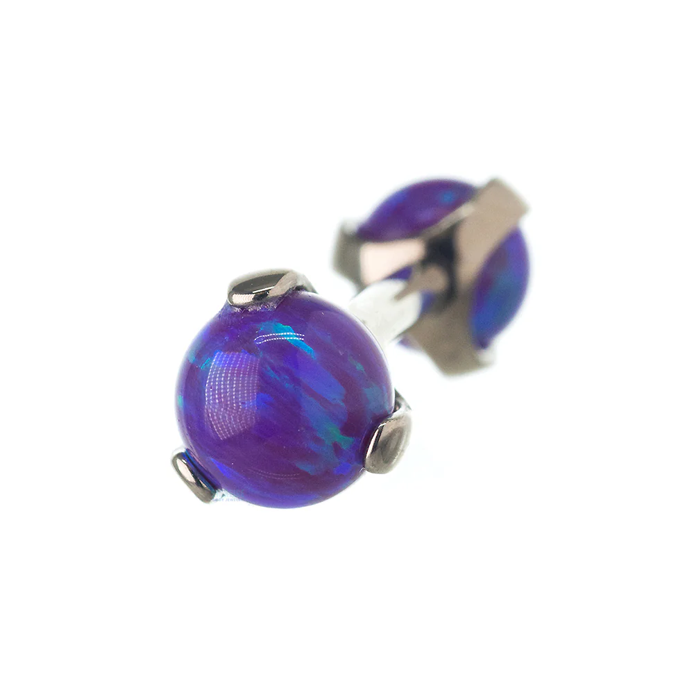 Opal Ball in Prong's Tongue Barbell - Image 26