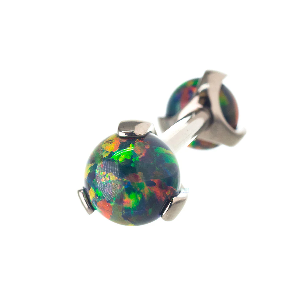 Opal Ball in Prong's Tongue Barbell - Image 28