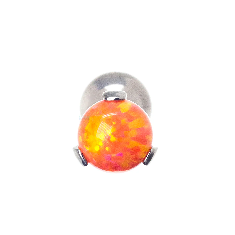 Opal Ball in Prong's Tongue Barbell - Image 33