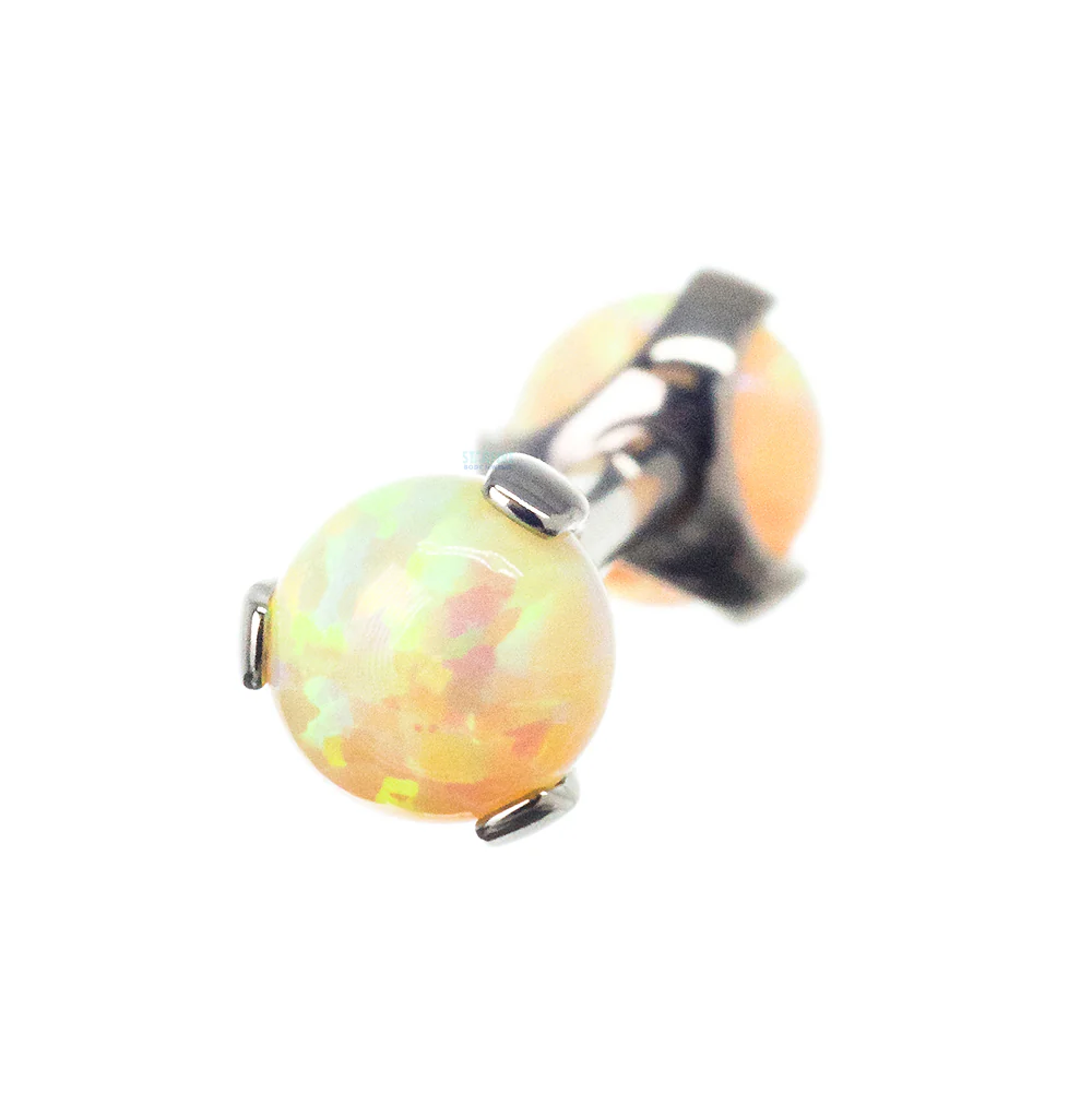 Opal Ball in Prong's Tongue Barbell - Image 34