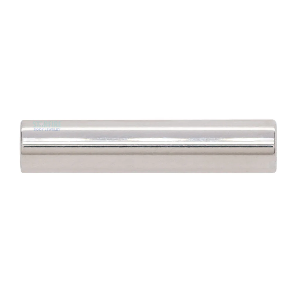 Stainless Steel Threaded Straight Barbell Shaft - 0 ga. - Image 3