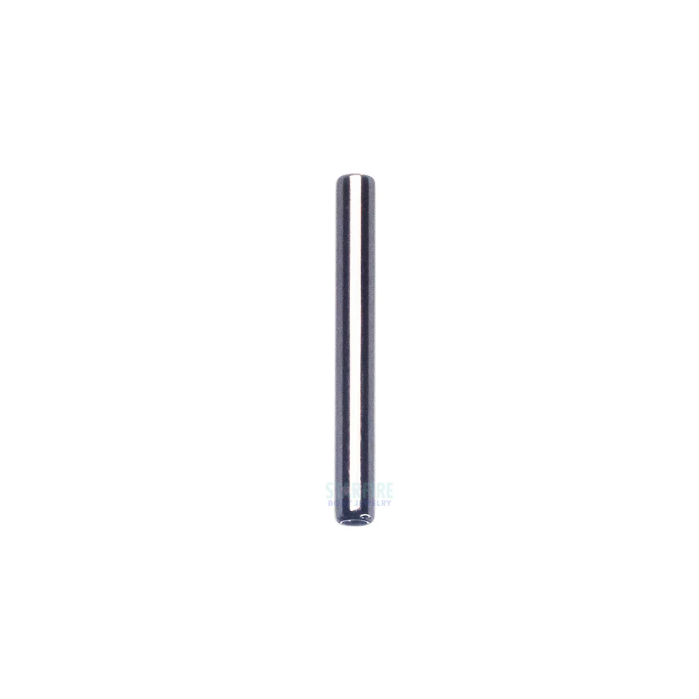 Stainless Steel Threaded Straight Barbell Shaft - 12 ga. - Image 2