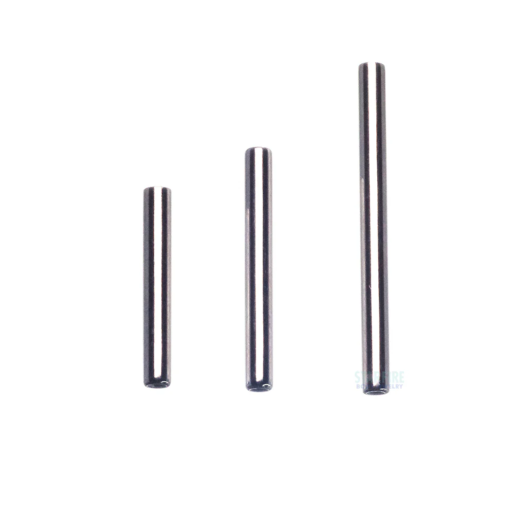 Stainless Steel Threaded Straight Barbell Shaft - 12 ga. - Image 4