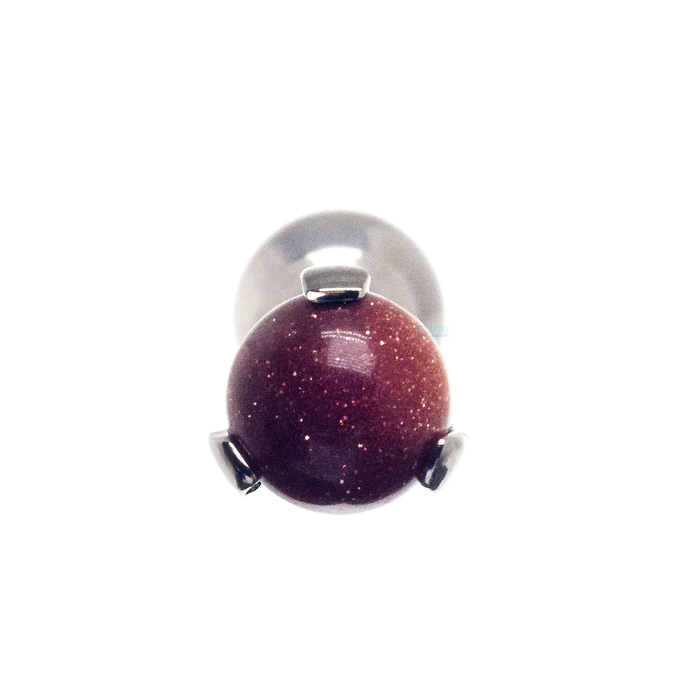 Stone Ball in Prong's Tongue Barbell - Image 13