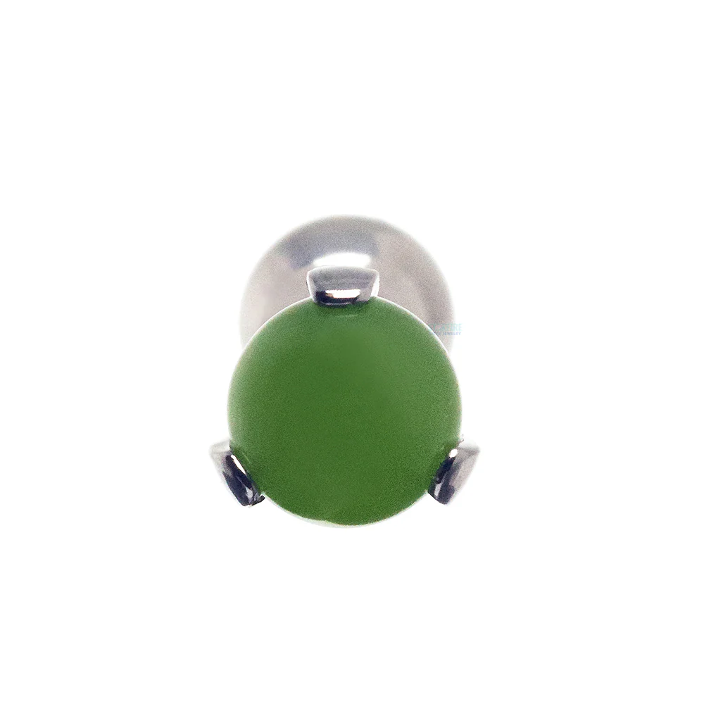 Stone Ball in Prong's Tongue Barbell - Image 7