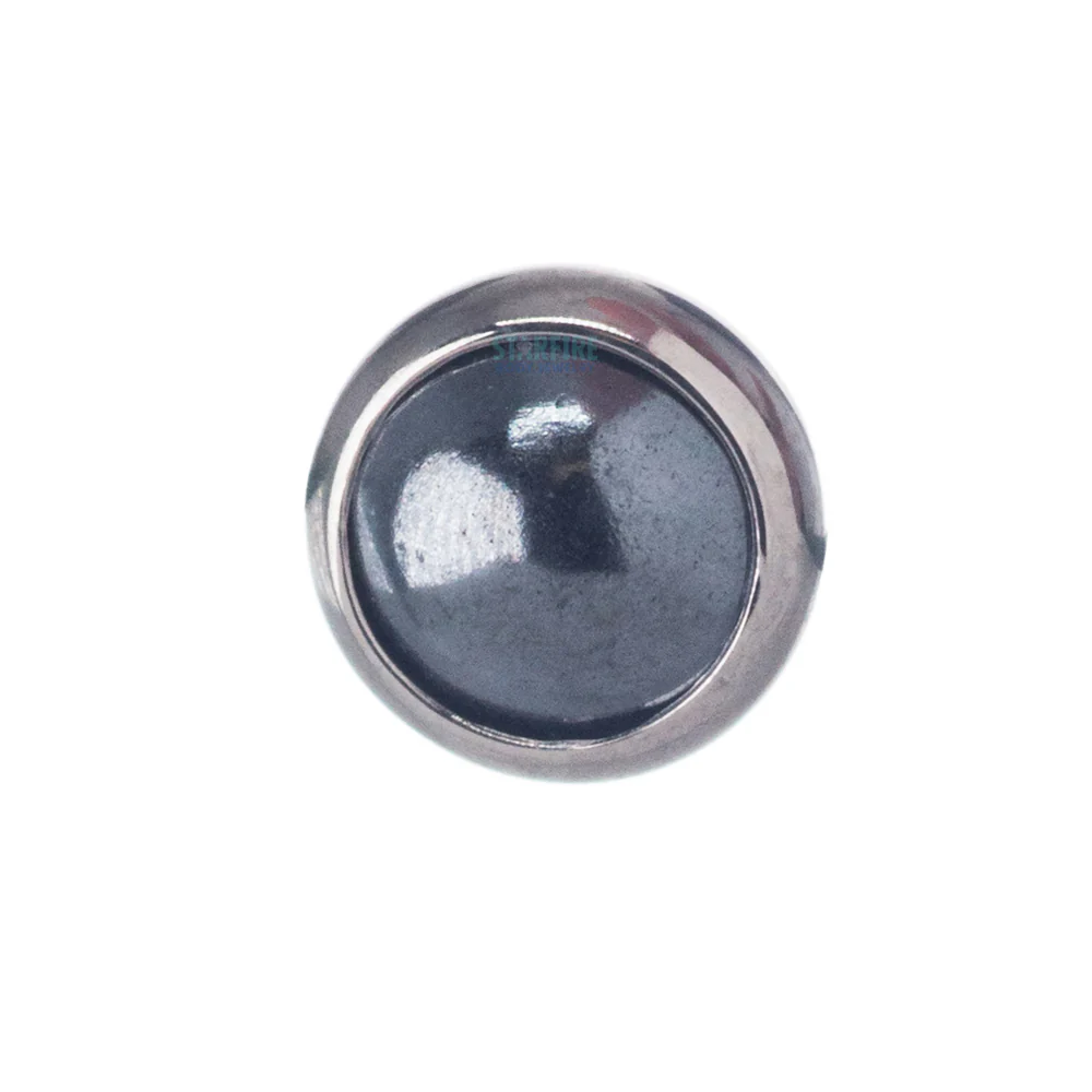 threadless: Bezel-Set Round Natural Stone Cabochon End - Image 7
