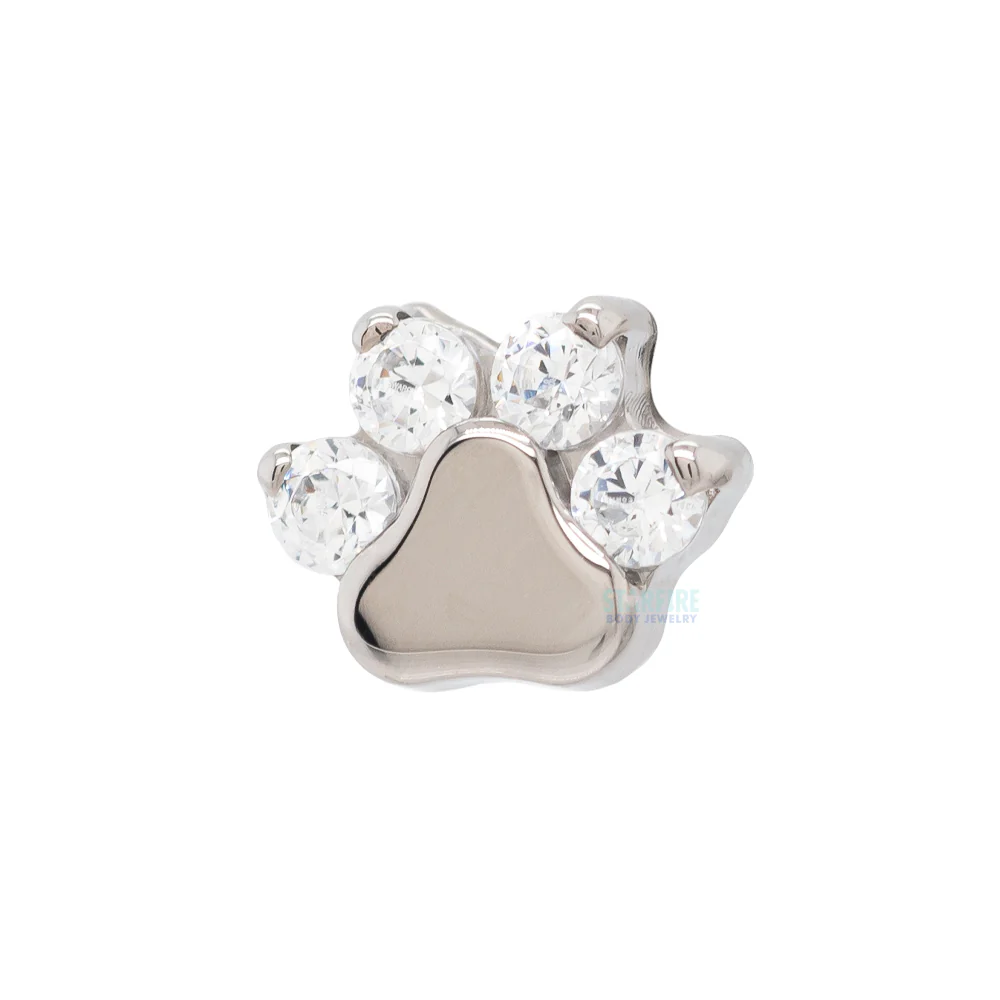 threadless: Faceted Gem Paw Print End - Image 2