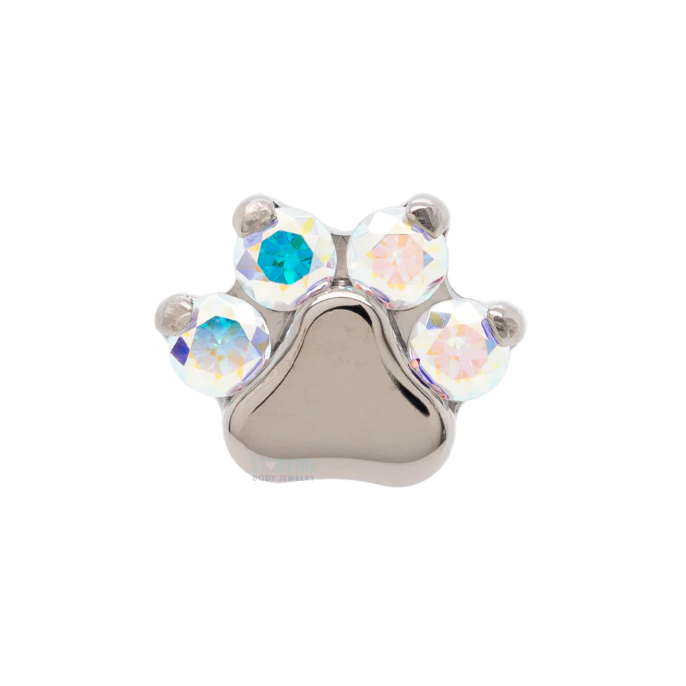 threadless: Faceted Gem Paw Print End - Image 4