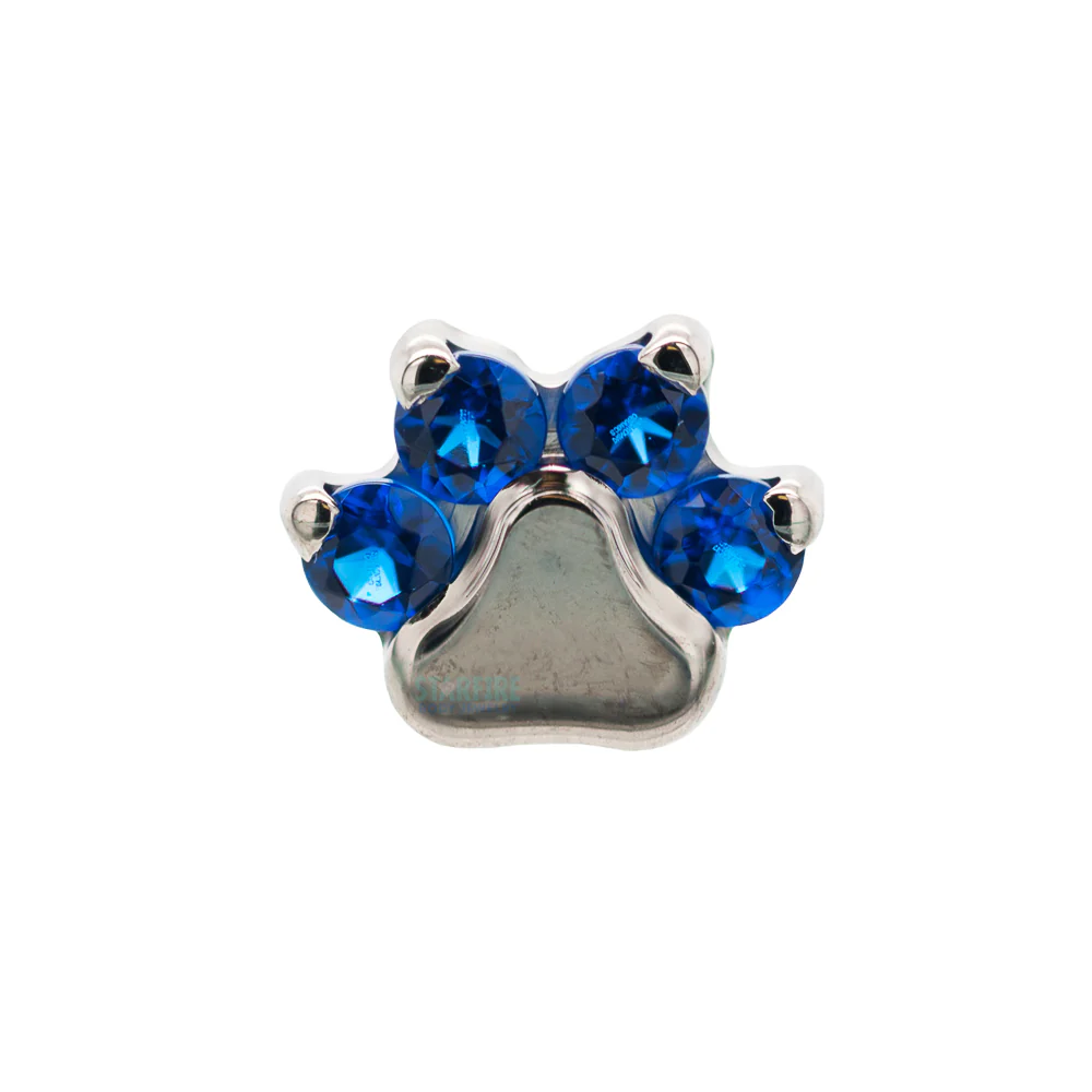 threadless: Faceted Gem Paw Print End - Image 5