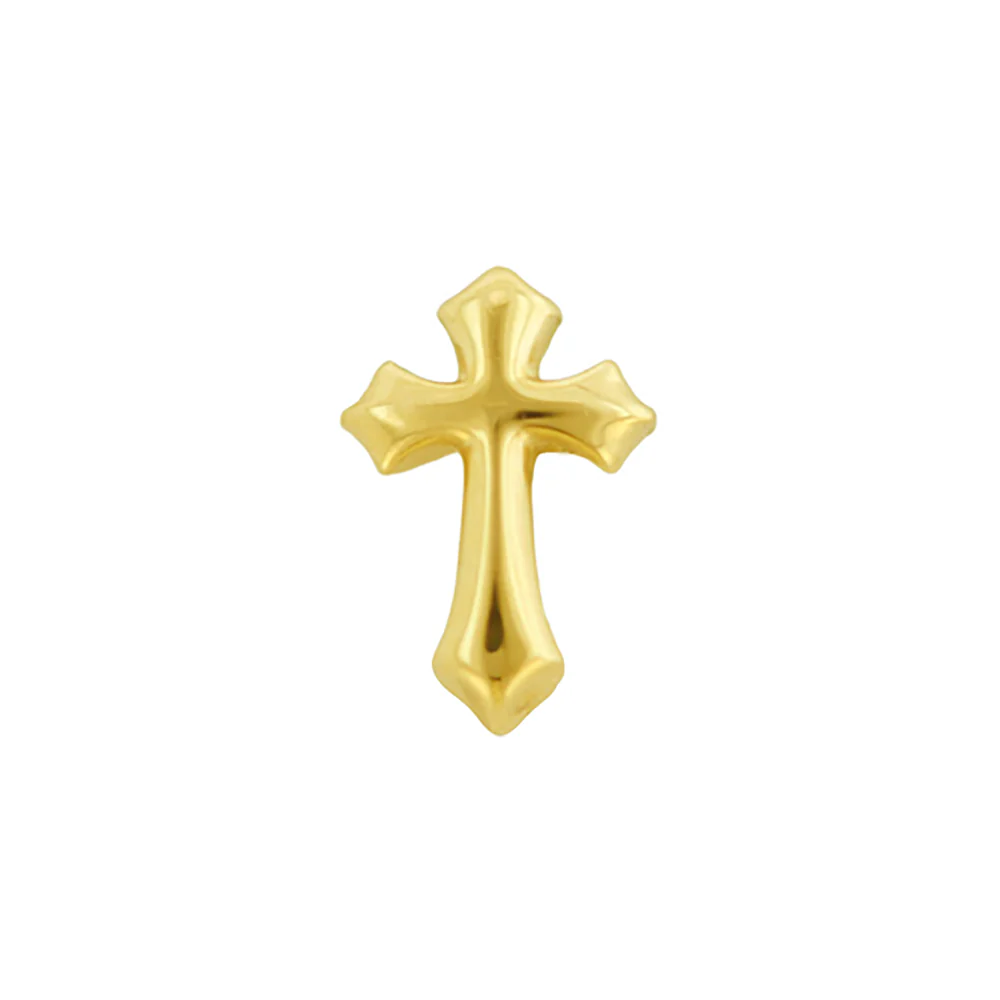 threadless: Gothic Cross End in Gold - Image 2