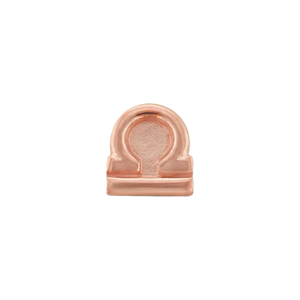 Zodiac Sign Threaded End in Gold - Image 19