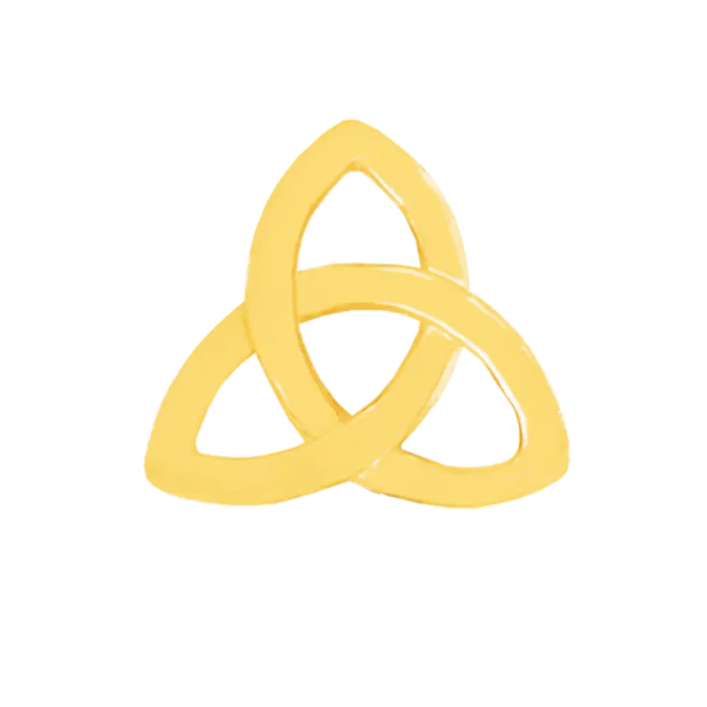 threadless: Celtic Knot End in Gold - Image 3