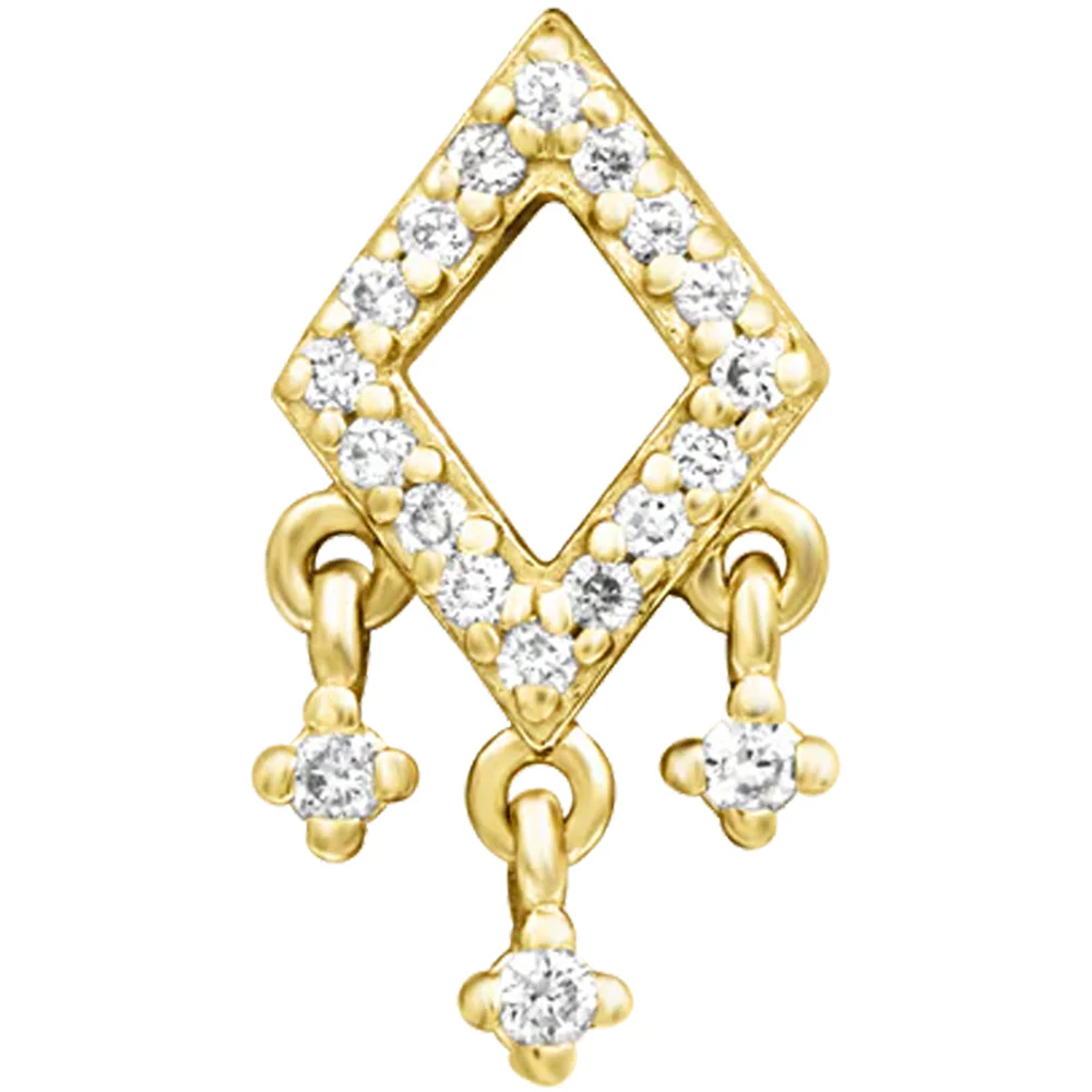 threadless: "Miri" End in Gold with DIAMONDS