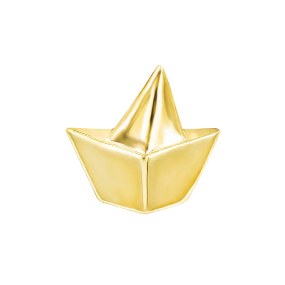 threadless: Paper Boat End in Gold - Image 2