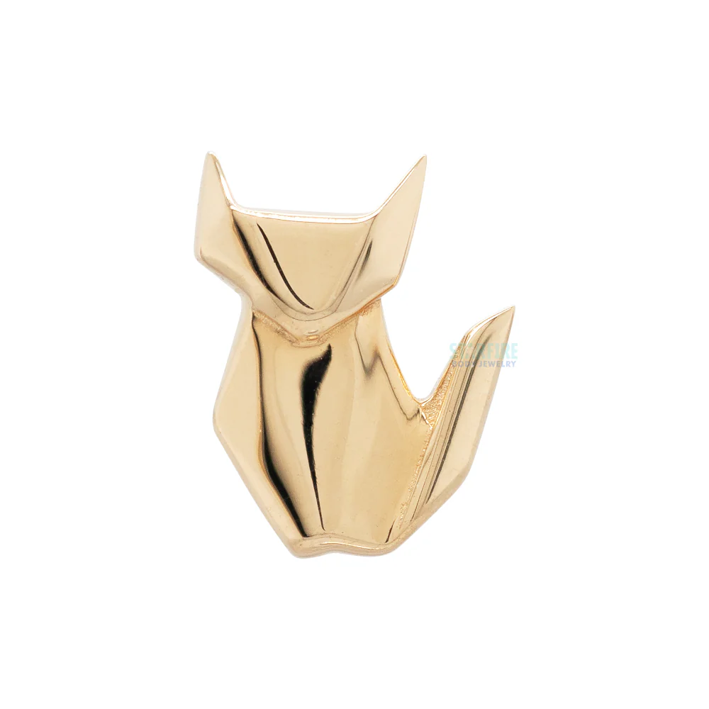 threadless: Paper Fox End in Gold