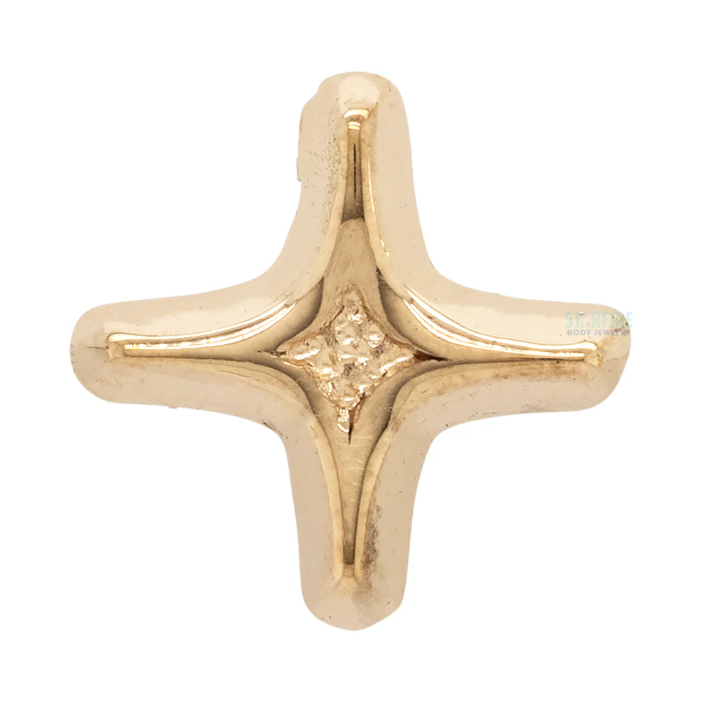 threadless: Four Point End in Gold - Image 4